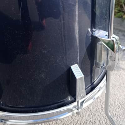 Vintage Sonor Performer Floor Tom 16"x16" 1984 - Midnight Blue image 8