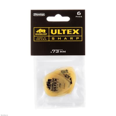 DUNLOP 433P.73 Ultex Sharp (6) Pick Pack image 2
