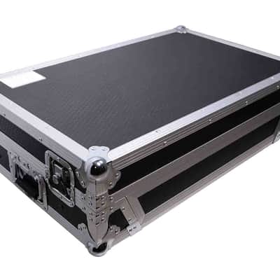 ProX XS-DDJFLX10 WLT Flight Style Road Case Pioneer DDJ-GRV6 or DDJ-FLX10 DJ Controller with Laptop Shelf image 4