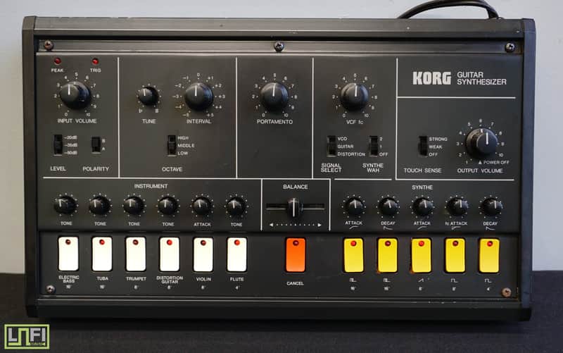 Korg X-911 Vintage Analogue 80's Guitar Synthesiser / Effects Unit - 100V image 1