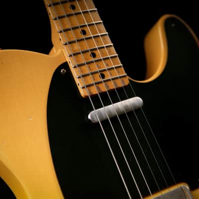 LsL Instruments T-Bone 52 "Cice" Relic 100th Guitar Made Butterscotch Blonde image 4
