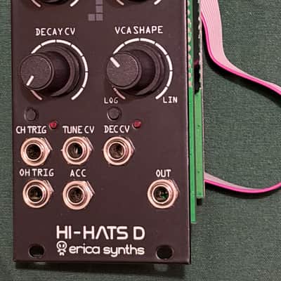 Erica Synths HI-Hat D - schwarz image 1