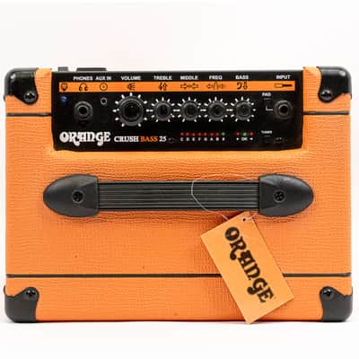 Orange Crush Bass 25 1x8 25W Bass Combo Amp Analog Practice Amplifier w/ Box image 7