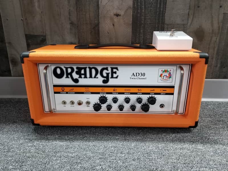 2021 Orange AD30 Tube Head - With Footswitch image 1