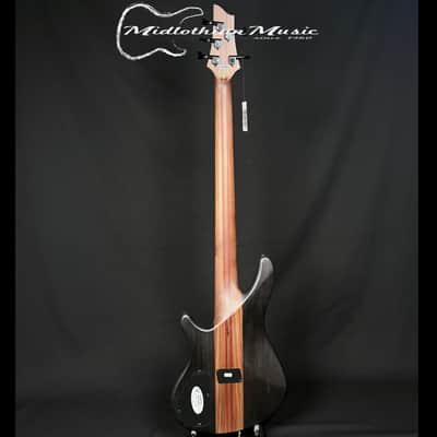 Schecter - Charles Berthoud - CB-5 - 5-String Active Bass Guitar - See Through Black Satin Finish image 5