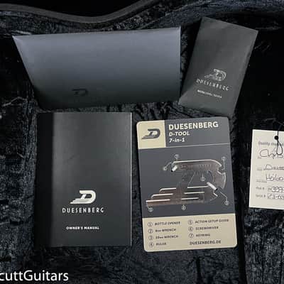 Duesenberg Starplayer TV Catalina Avalon Blue (556) image 8