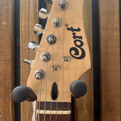 Cort G110 Double Cut Away HSS 2024-2025 - Flat black open pore finish image 6
