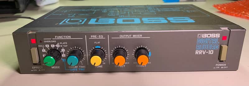 BOSS RRV-10 ギターエフェクター BOSS RRV-10 デジタルリバーブ ボス エフェクター