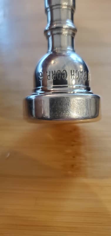 Bach Vincent Bach Corp. 6 Trumpet Mouthpiece (Vintage: ~60's) image 1