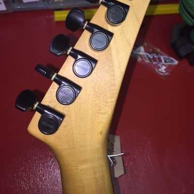 1980's Left Handed Kramer ZX30H Red and Black with Case image 7