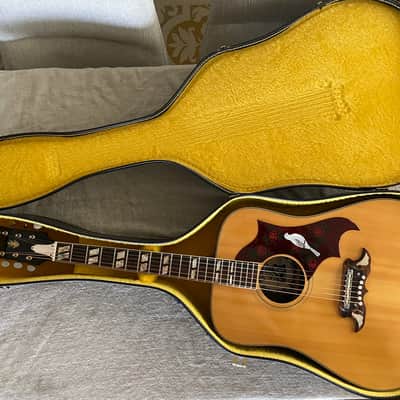 1970’s Alvarez 5025 Acoustic Guitar Dove Copy Dreadnought Made in Japan MIJ Solid Spruce Top + Case - VIDEO image 3