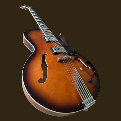 Aslin Dane Jazz Jr - Tobacco sunburst image 2