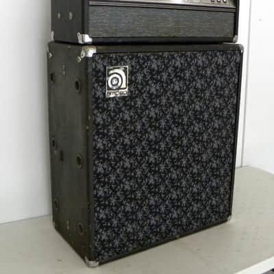 Vintage Ampeg V-4 Guitar 100 watt Tube Amp Head and Original 4x12" cabinet. 1976-1979 image 3