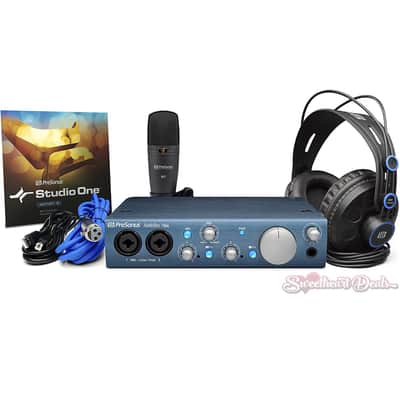 PreSonus AudioBox iTwo Studio - Audio Interface Home Recording Bundle with Software image 1