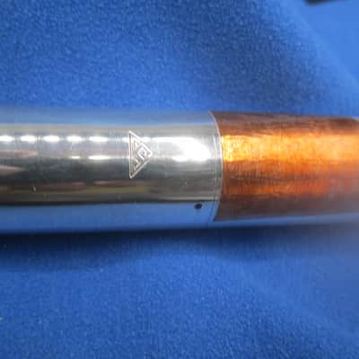 Powell handmade silver and gold headjoint - sterling silver and 14k gold image 4