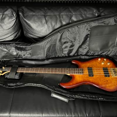 Dean Jeff Berlin Player Signature Bass Mid-2010 - Trans Braziliaburst image 18