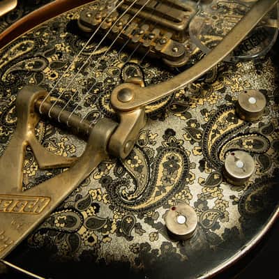 Gretsch Masterbuilt G6134CS 1959 Penguin by Gonzalo Madrigal - Heavy Relic, 3-Pickups image 9