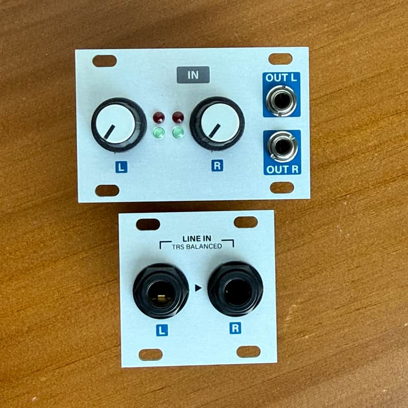 Intellijel 1u Stereo Line Input and Jacks combo image 1