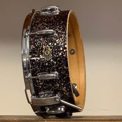 1960's Slingerland Mardi Gras Radio King Super Gene Krupa 5.5x14 Solid Shell Snare Drum image 3