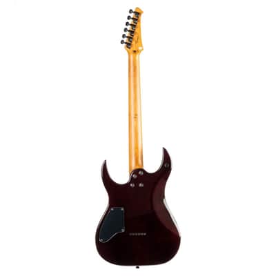 Spira S-450 TPP 450 Series Double Cutaway Roasted Poplar Flamed Maple Top Canadian Roasted Maple Neck 6-String Electric Guitar image 4