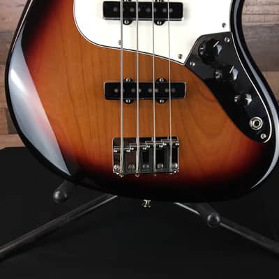 *USED* Fender Player Jazz Bass 3-Tone Sunburst w/ Pau Ferro, Free Ship, 047 image 7