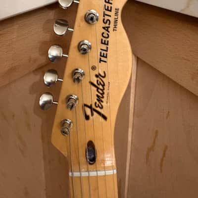 Squier Classic Vibe Telecaster Thinline 2009 First Year Upgrades Fender 60s Alnico Bridge Pickup Gotoh Japan Alnico Neck PUP Ping Tuners CTS Pots image 7