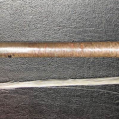 Vintage Violin Bows, German, American, Bausch, Heddon Lot of 4 image 9
