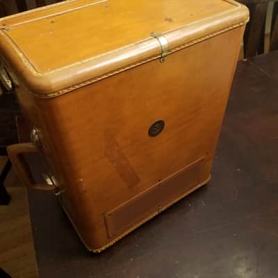 Ampex 620 Extension speaker, amp, and cabinet mono tube suitcase 1960s image 12