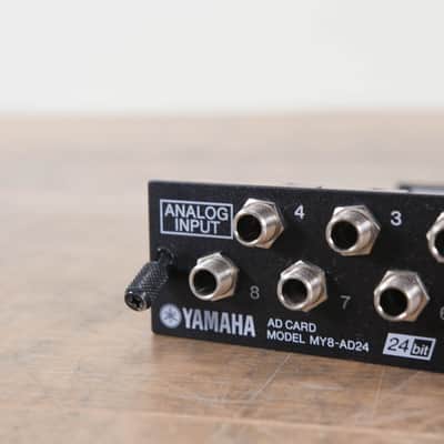 Yamaha MY8-AD24 8-Channel Analog Input Card (church owned) CG00QB8 image 3