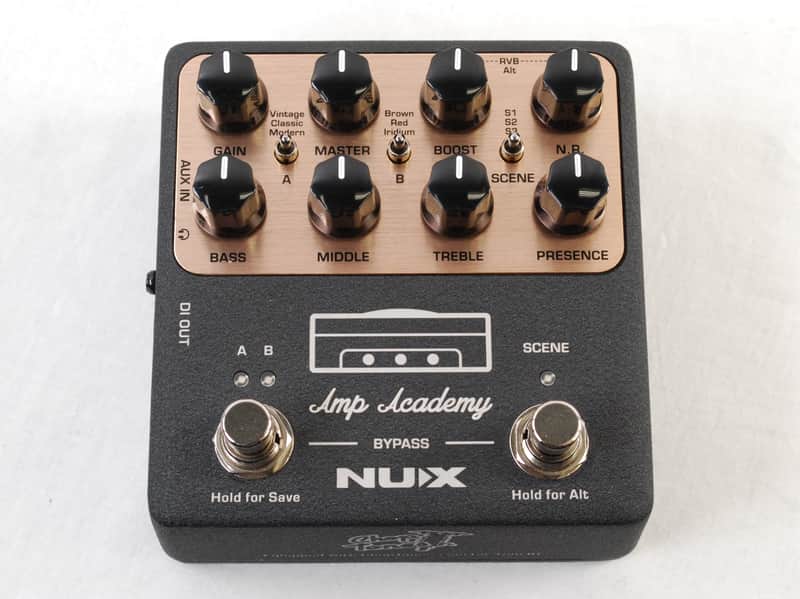 Used NUX NGS-6 Amp Academy Amp Modeler Guitar Effects Pedal image 1