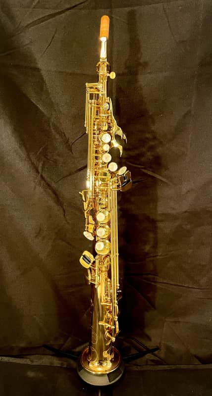 Selmer Paris Super Action Series III Soprano Saxophone Gold Lacquer image 1