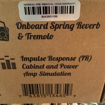 Tone King Imperial Preamp 2025 - Present - Cream / Black image 15