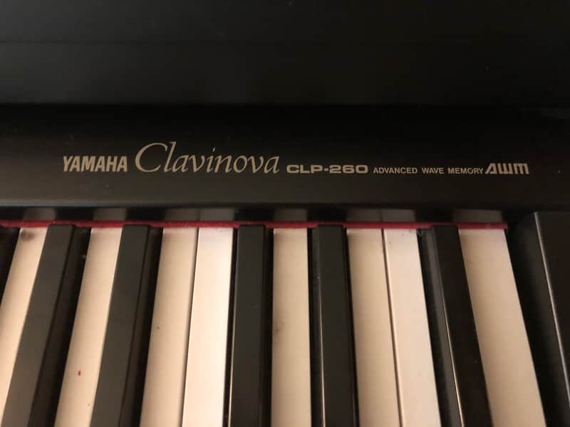 Yamaha Clavinova (CLP-260) 90-91 Black | Reverb