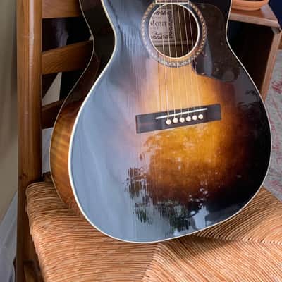 DuMont OO Nick Lucas inspired relic 2018 Reliced gloss nitrocellulose lacquer- hand rubbed sunburst image 6