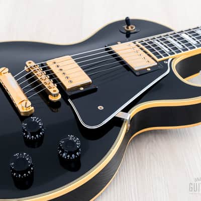 1993 Gibson Historic ‘57 Les Paul Custom Black Beauty LPB7 w/ '57 Classic PAFs & Case image 6