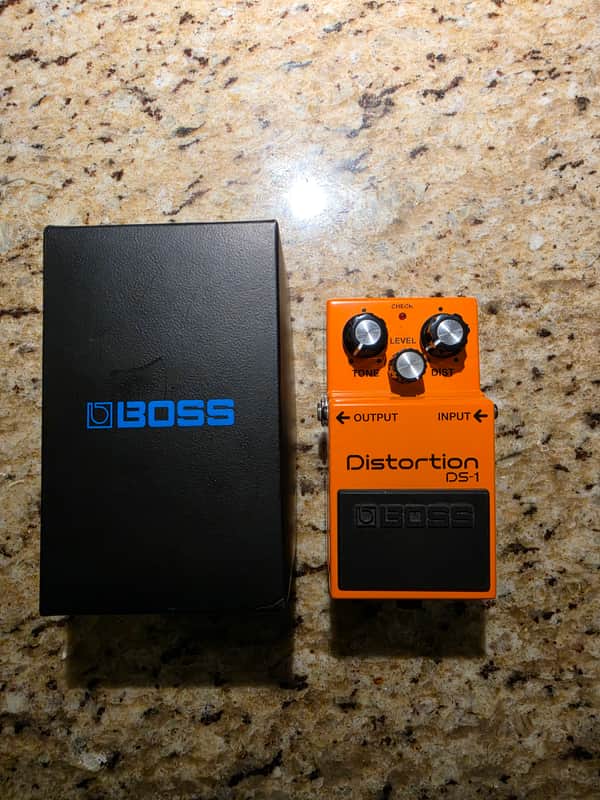 Boss DS-1 Distortion (Silver Label) 1994 - Present - Orange image 1