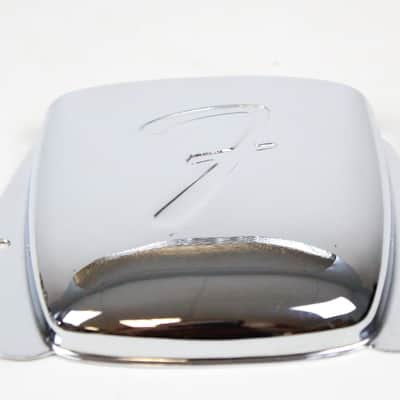 1972 Vintage Fender Jazz Bass Ash Tray Bridge COVER (1960s-1970s) Chrome USA image 2