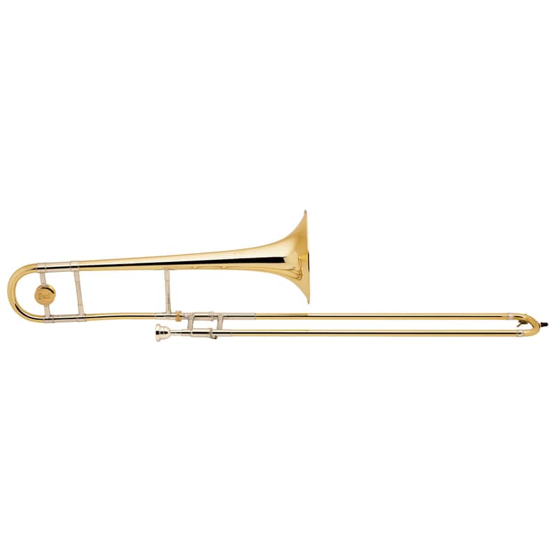 Bach 42 Stradivarius Bb Tenor Trombone Yellow Brass Bell image 1