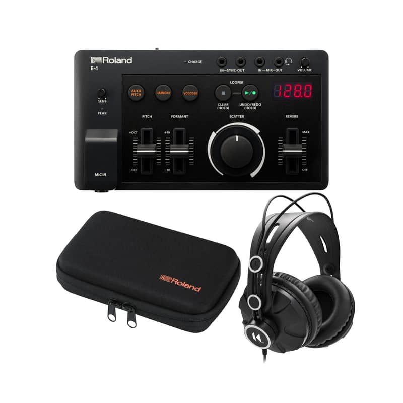Roland E-4 Aira Compact Voice Tweaker, Transformation Tool w/Case and Headphones image 1