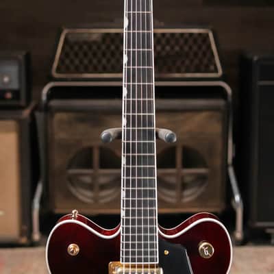 Gretsch Limited Edition Abbey Road Studiomatic Hollow Body with Bigsby Electric Guitar - Classic Walnut Stain with Hardshell Case image 4