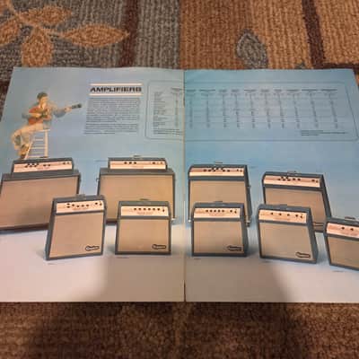 Vintage 1964 Epiphone Full-Line, Full-Color Catalog! Rare, Original Case Candy, Paperwork! image 7