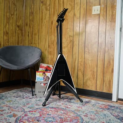 Jackson Pro Series Signature Wes Borland King V KV Black With White Bevels image 5