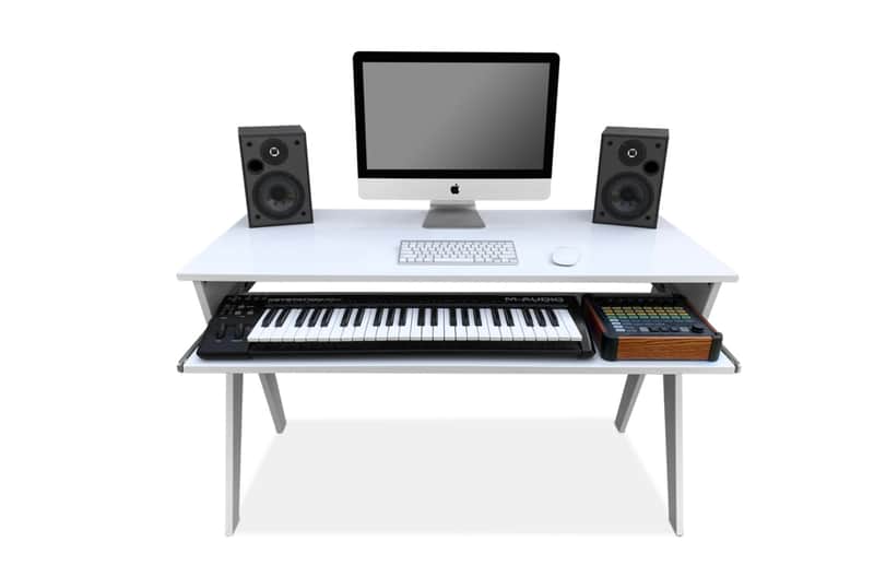 Bazel Studio Desk EQ NR-61 Key Studio Desk 2021 White image 1