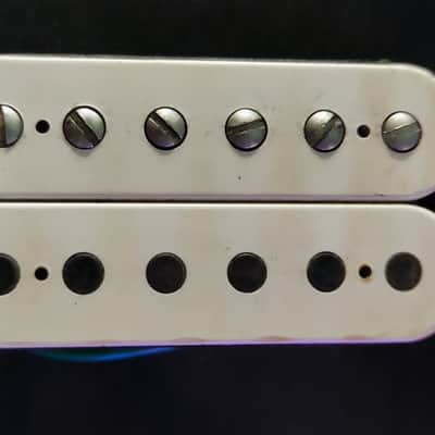 GIBSON 496R & 500T pickup set 1991 white RARE | Reverb