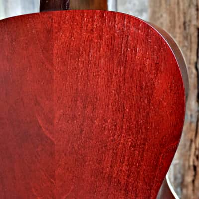 Art&Lutherie Roadhouse Parlor Guitar - Tennessee Red A/E image 20