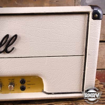 Marshall JMP 2203 Mk2 Master Model Lead 100-Watt Guitar Amp Head 1975 - 1981 - White image 6