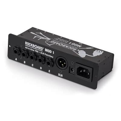 ROCKBOARD MOD 1 V2 All-in-One TRS / XLR IEC & Barrel Patchbay image 1