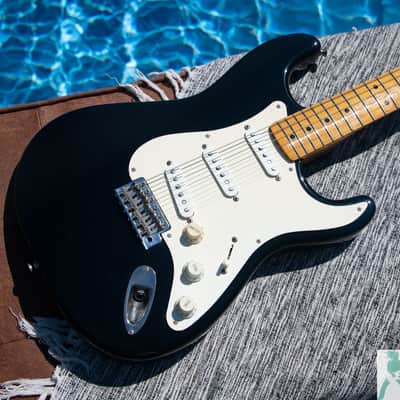 1993-94 (Grunge Era) Fender ST-57 Stratocaster Reissue - Made in Japan - "Blackie Vibes" - Pro Set Up w Perfect Frets/Action/Intonation! image 12