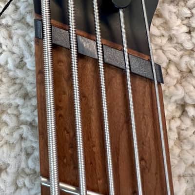 Ibanez EHB1005MSBKF Headless Multi Scale 5-String Bass - Black Flat image 5