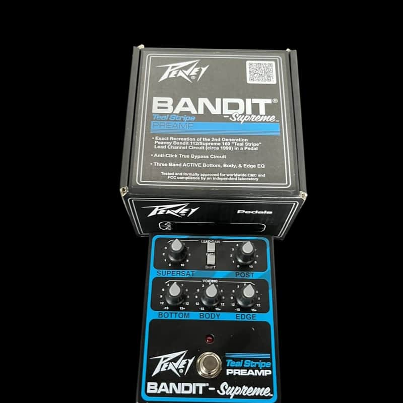 Peavey  Bandit Signature Supreme Preamp Pedal-x11031 image 1